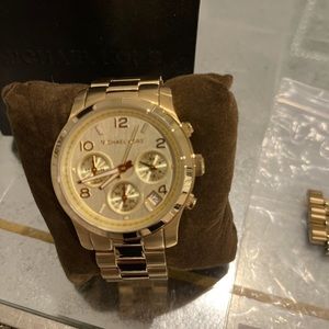 Gold Michael Kors watch